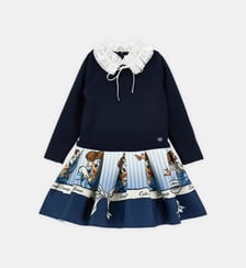 Robe évasée de cérémonie Monnalisa