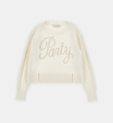 Pull Party en coton mélangé Monnalisa