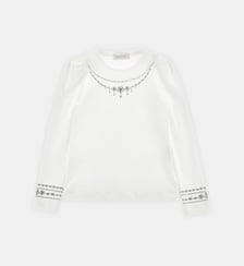 Top à strass Monnalisa