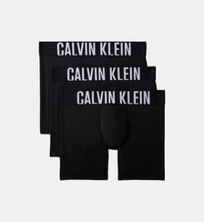 Lot de 3 boxers nylon stretch signature Calvin Klein