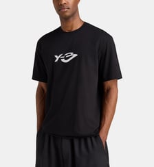 T-shirt droit logo coton Y-3