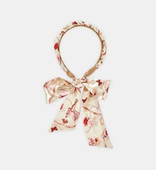 Bandeau-foulard à nœud Monnalisa