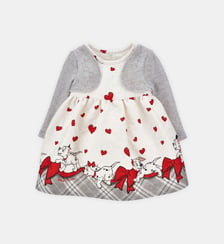 Robe évasée de cérémonie Monnalisa