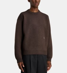 Pull col rond en laine Willy Chavarria