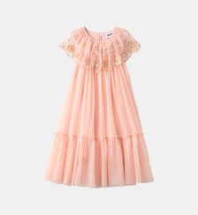 Robe courte évasée en tulle Molo