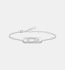 Bracelet diamant en or blanc - Baby Move Messika