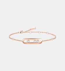 Bracelet diamant en or rose - Baby Move Messika