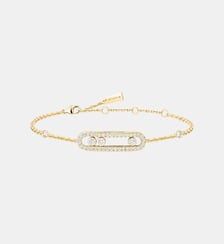 Bracelet diamant - Baby Move - pavé en or jaune Messika