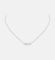 Collier diamant en or blanc - Baby Move Messika