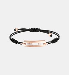 Bracelet cordon diamant en or rose - L Messika