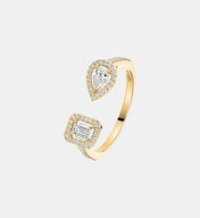 Bague diamant en or jaune Toi & Moi  Messika