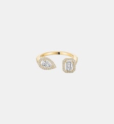 Bague diamant en or jaune Toi & Moi Messika