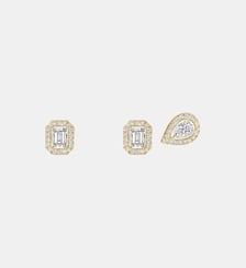 Boucles d'oreilles diamant en or jaune Messika