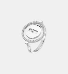 Bague diamant en or blanc - Petit modèle Messika