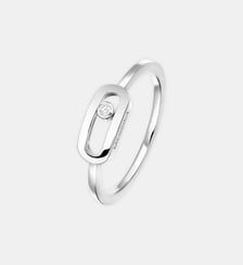 Bague diamant en or blanc Messika