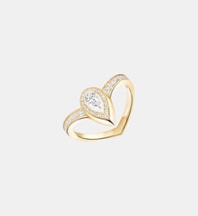 Bague diamant en or jaune  Messika