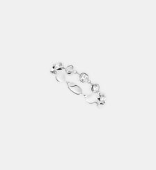 Bague diamant en or blanc - Petit modèle Messika
