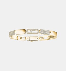 Bracelet diamant en or jaune - Petit modèle Messika
