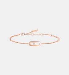 Bracelet diamant en or rose  Messika