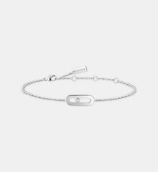 Bracelet diamant en or blanc Messika