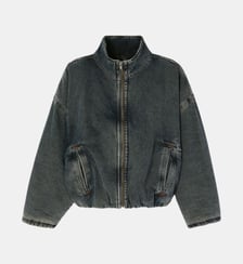Bomber court en jean American Vintage