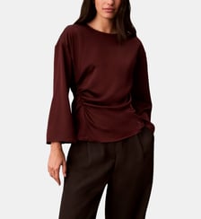 Top satin ruché Calvin Klein