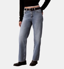 Jean 90'S droit délavé Calvin Klein