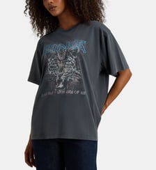 T-shirt Cade Tiger Muse coton  Anine Bing