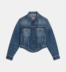 La Veste Incurvée en jean  Jean Paul Gaultier