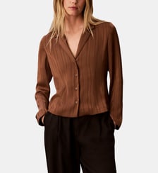 Chemise slim texturée Calvin Klein