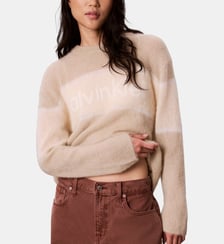 Pull maille brossée Calvin Klein