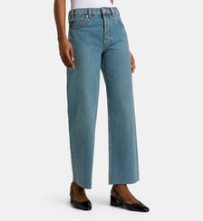 Jean Gavin droit coton denim Anine Bing
