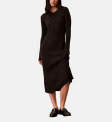 Robe longue mérinos Calvin Klein