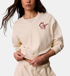 Sweat court droit monogramme Calvin Klein