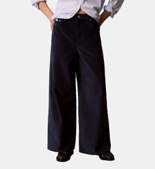 Pantalon Wide en velours côtelé Calvin Klein