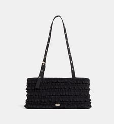 Sac Sophia en nylon ruché Damson Madder
