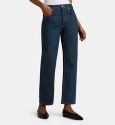Jean droit Kate coton denim brut Anine Bing