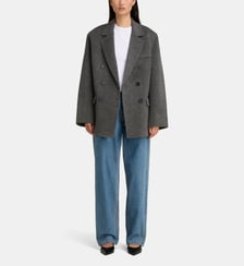 Manteau court droit Sali laine Anine Bing