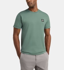 T-shirt droit signature en coton Stone Island