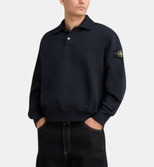 Polo manches longues en coton Stone Island