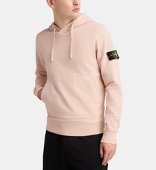 Hoodie coton écusson Stone Island
