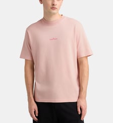 T-shirt droit signature coton Stone Island