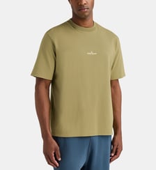 T-shirt droit signature coton  Stone Island