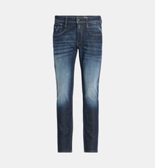 Jean slim Anbass en denim de coton Replay