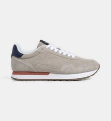 Baskets Running Suede Logo Brodé Hackett London