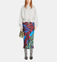 Sweat-shirt court loose Dries Van Noten