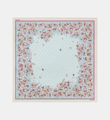 Carré motif floral signature Guess