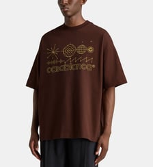 T-shirt loose signature coton Casablanca