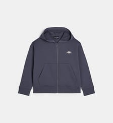 Sweat-shirt à capuche zippé Emporio Armani Junior