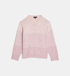 Pull col rond en maille épaisse Emporio Armani Junior